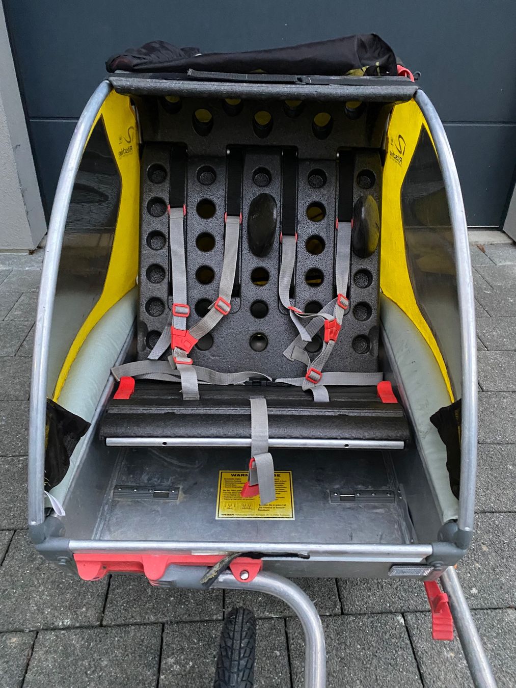 Anhänger: robuster Velo-Kinder-Anhänger/Jogger Weber Ritchie 2 – Gebraucht aus Kreuzlingen von ihobdiglei 3