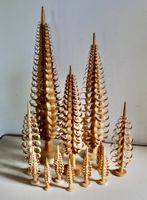 12 Spanbäumchen, Erzgebirge, DDR