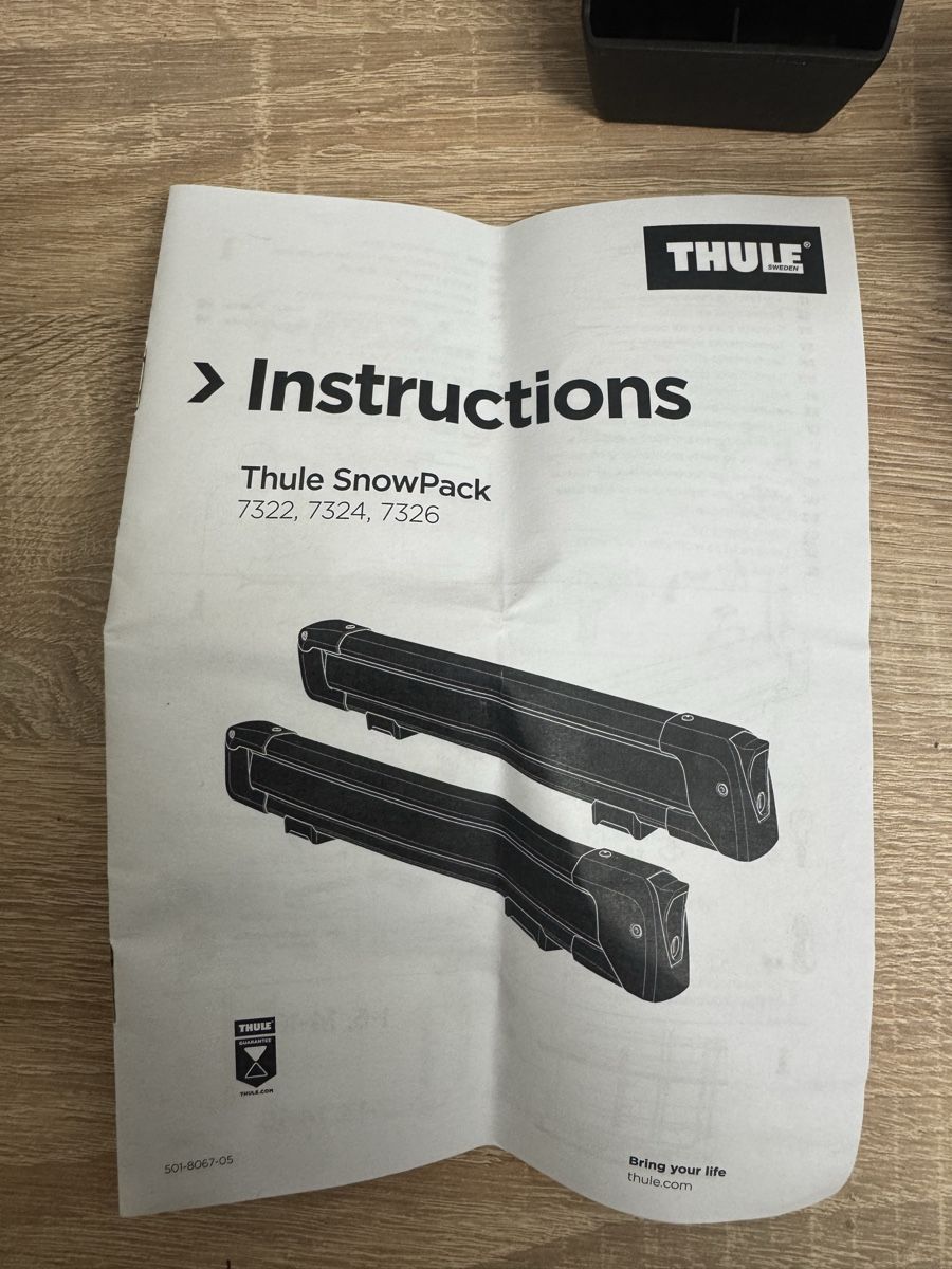 Thule Dachträger: Skihalter Thule SnowPack 7322 7324 7326 – Gebraucht aus Dottikon von Ludika86 3