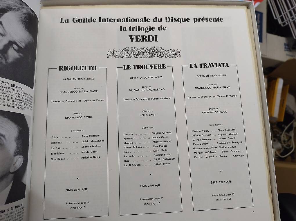 Schallplatten: Verdi / Die Trilogie / Vinyl Box Set – Gebraucht aus Alikon von Seeviii95 1