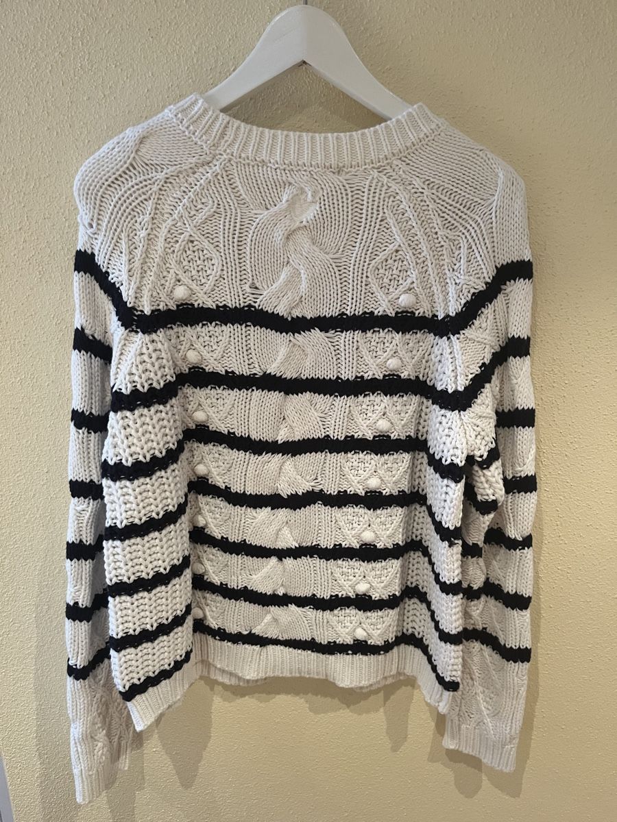 Lieblingsstück Maglioni & Felpe: Lieblingsstuck Pullover gestreift weiss schwarz Gr. 40 – Usato da Langnau am Albis venduto da Schneeflocke92 6