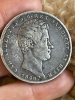 Silber Münze, Albertus D.G REX 1840