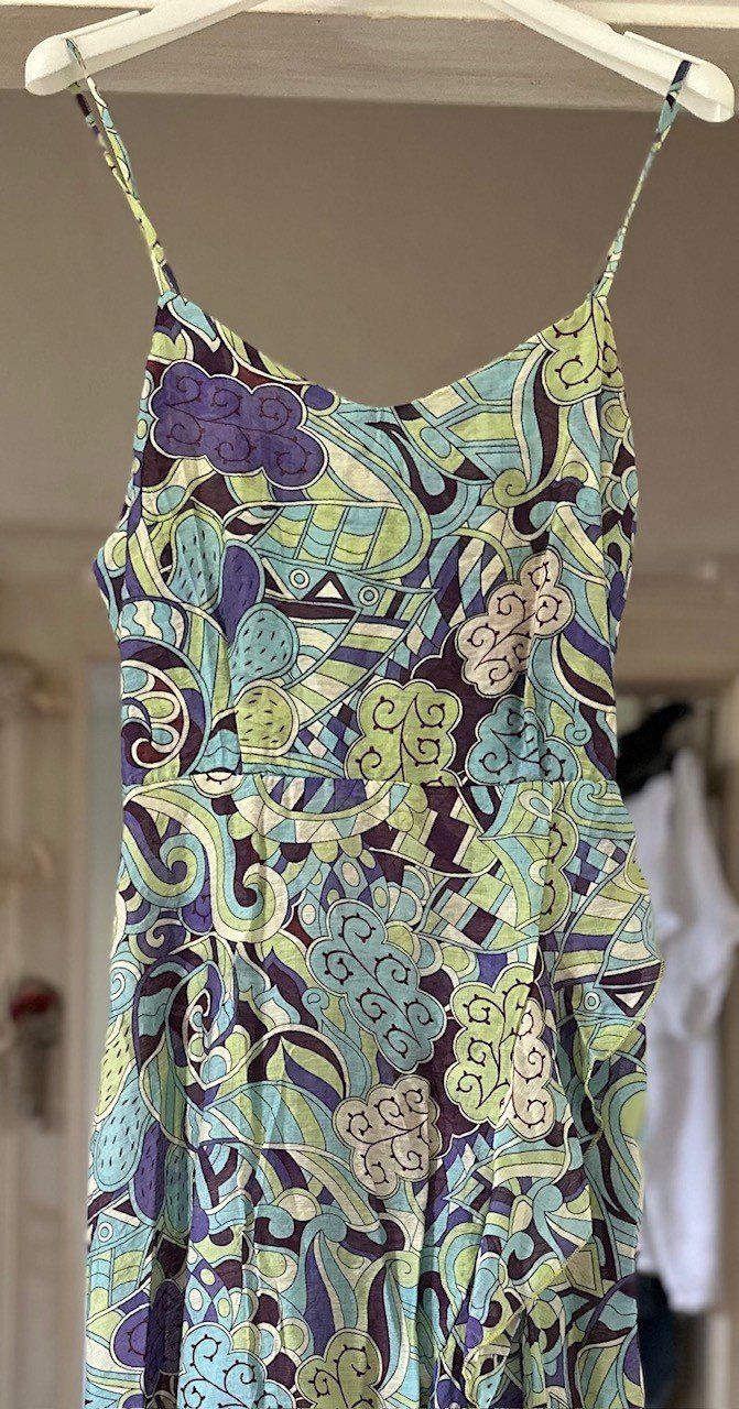 Vestiti: ROBE AVEC VISCOSE, COTON ET SOIE! M – Nuovo e nell'imballaggio originale da Locarno venduto da NicoNion 3