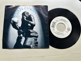 VAN HALEN SAMMY HAGAR tolle Single Black Blue 80's Metal USA