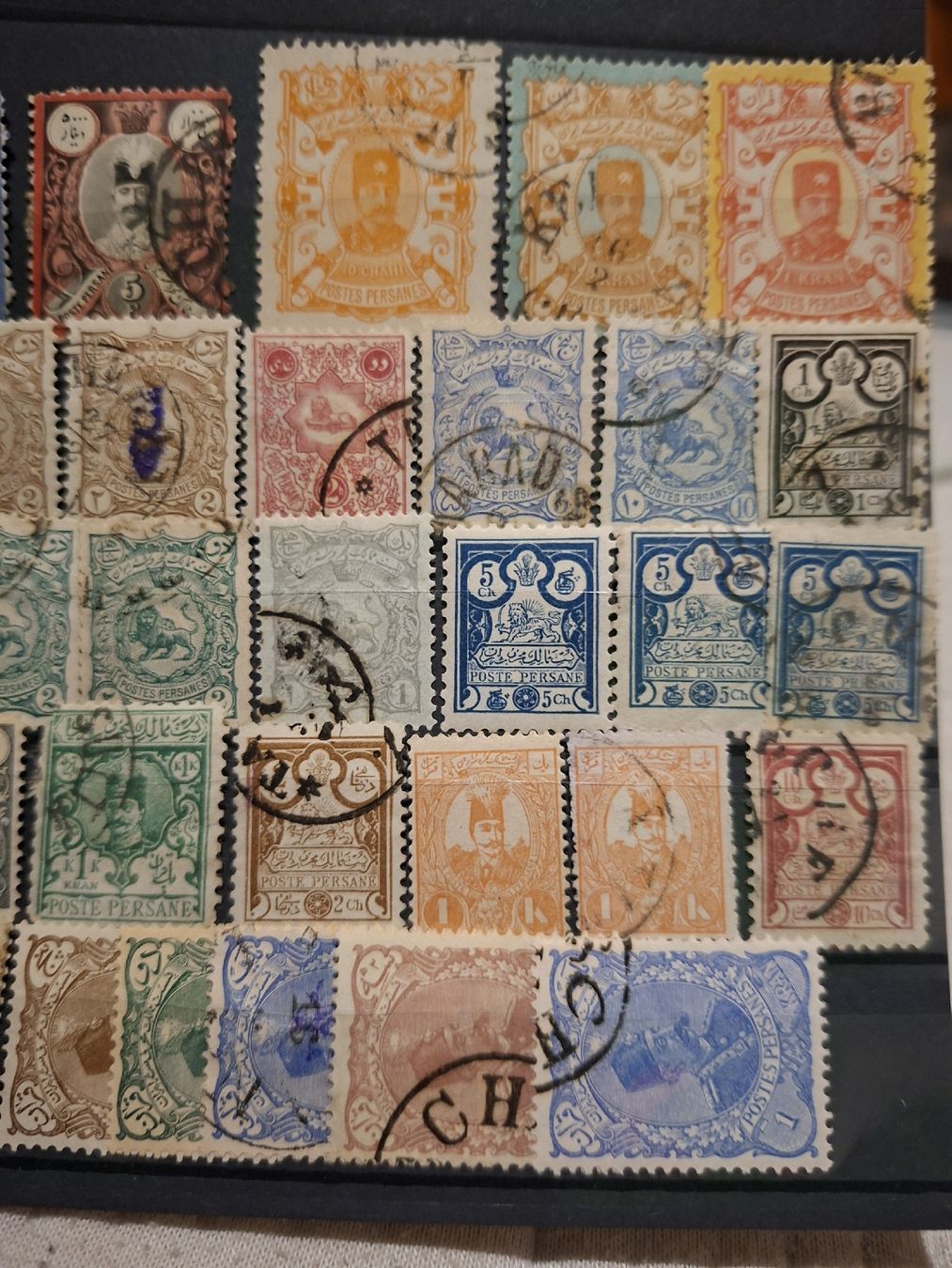 Tutti i francobolli: Lot Persien  – Usato da Balgach venduto da SIMEON27 1