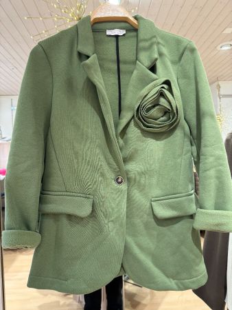Kultiger Olivegrüner Blazer, Sa'  Sa, Gr. S/M