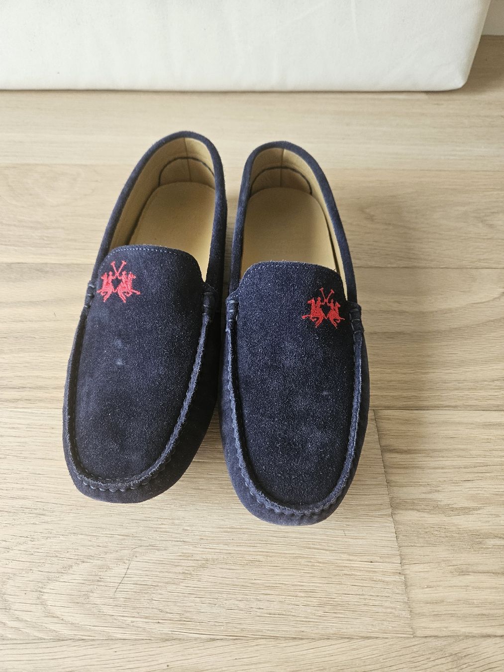 Scarpe da uomo: mocassin blue navy La Martina 41 – Usato da Zürich venduto da Giuseppe77