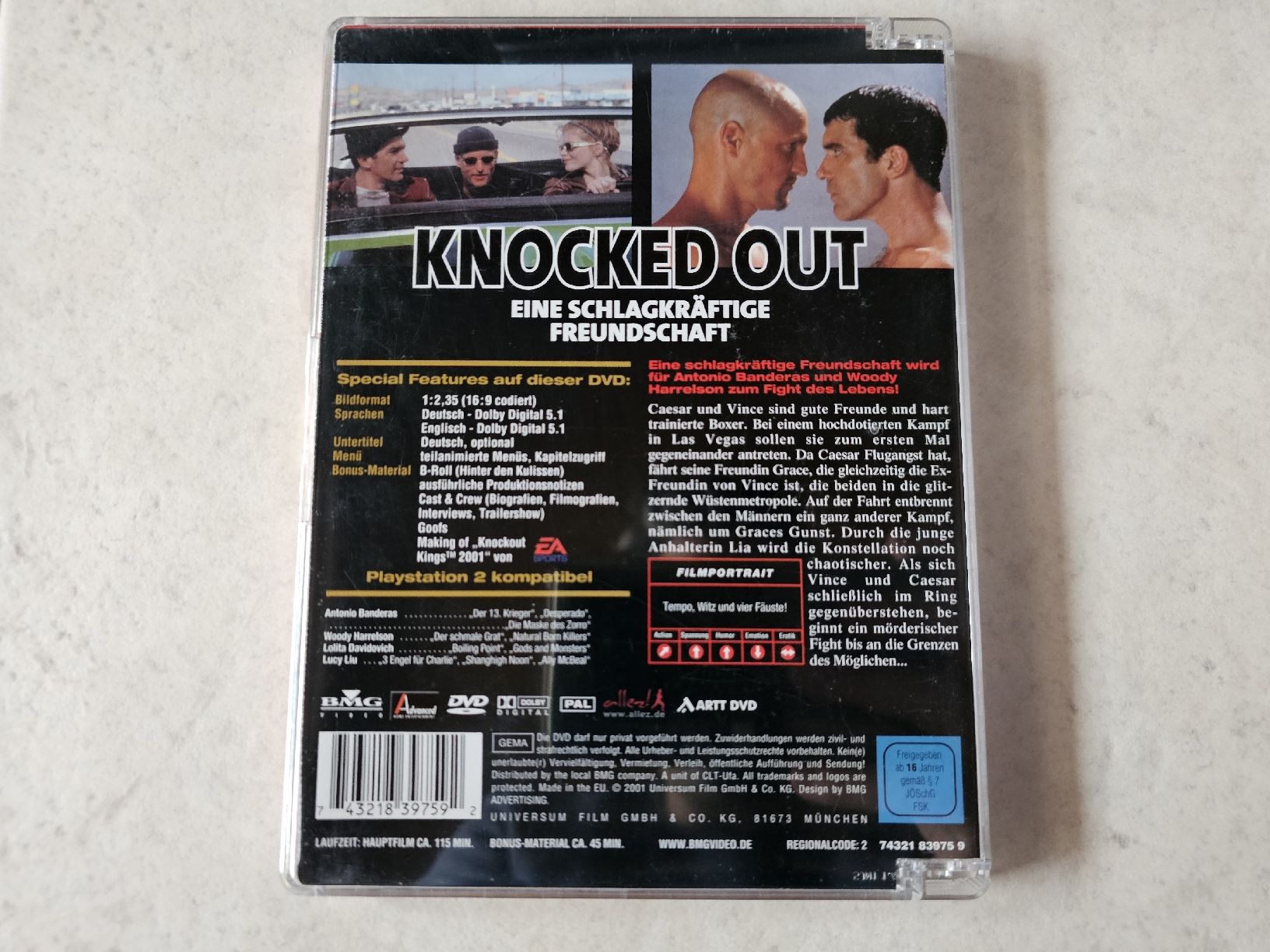 Tutti i DVDs: Knocked Out  -  Eine schlagfertige Freundschaft – Usato da Schneisingen venduto da backstore24 1