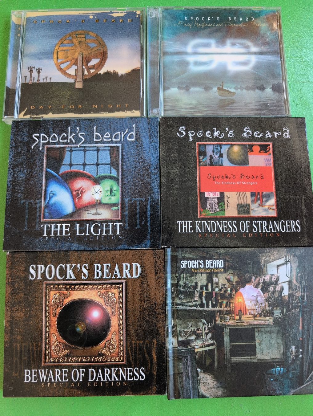 CD: Spock's Beard CD-Sammlung – Nuovo (secondo la descrizione) da Bern venduto da rabbit01