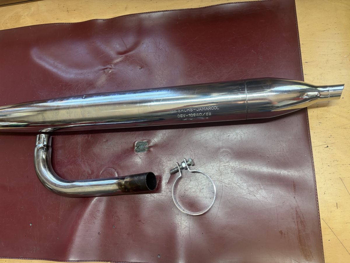 Sachs Sistemi di scarico: Mofa Sachs 503 Auspuff – Usato da Latterbach venduto da Bbutz98