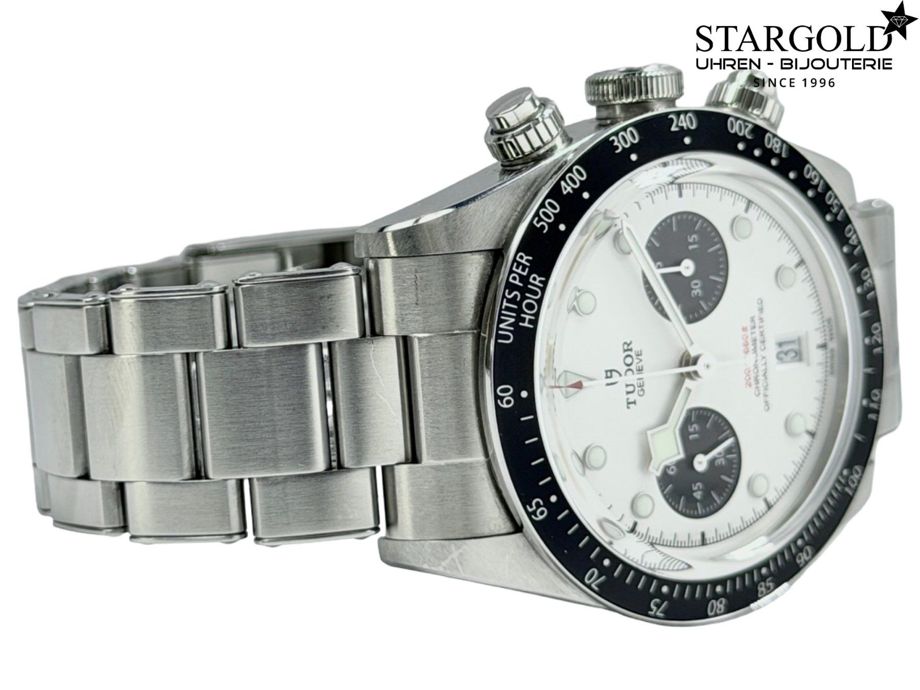 Tudor Orologi: Tudor Black Bay Chrono Panda Dial - 79360N – Usato da Zürich venduto da Stargold-Uhren 2