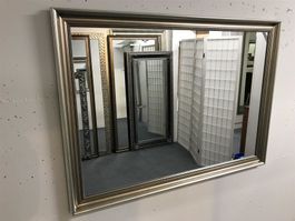 Spiegel PRIA Rahmen silber 83 x 113 cm