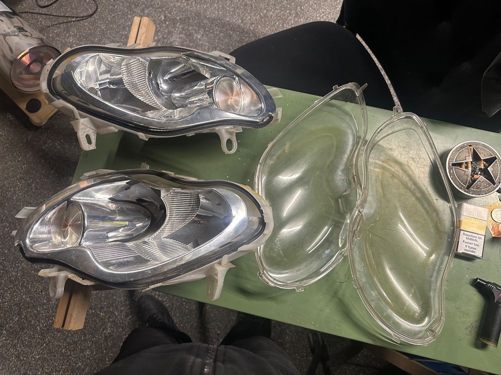 Scheinwerfer-Waschdüsen Abdeckkappen Für Volvo XC90 2003-2006 - 30698209 30698208