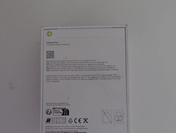 Apple Telefoni cellulari / Smartphones: iPhone 17 pro 512 GB neu – Nuovo e nell'imballaggio originale da Zollikofen venduto da hor_x9zy 1