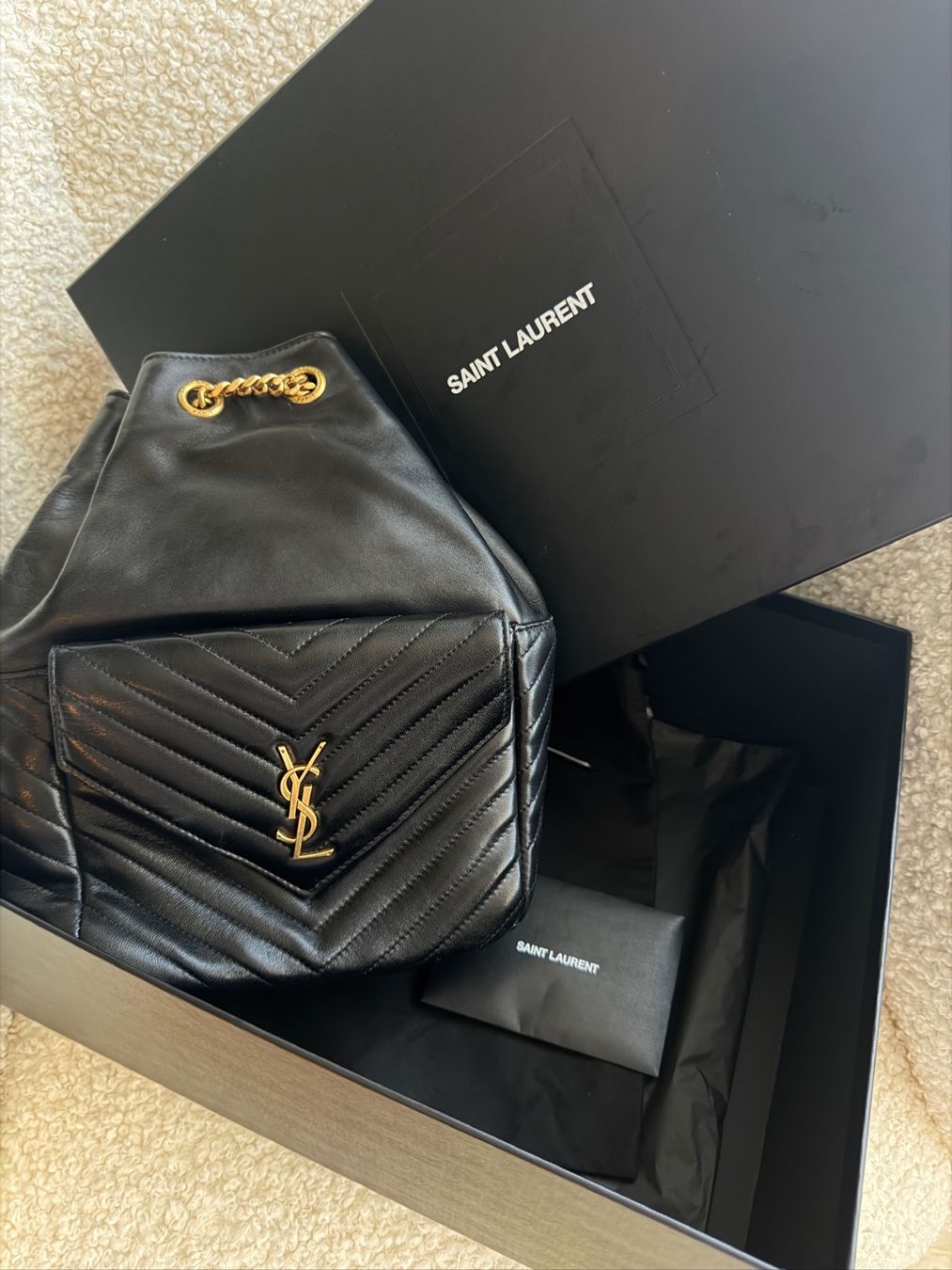 Saint Laurent Sacs femmes: Saint Laurent Joe Backpack – D'occasion à Genève par ram_52dk 1