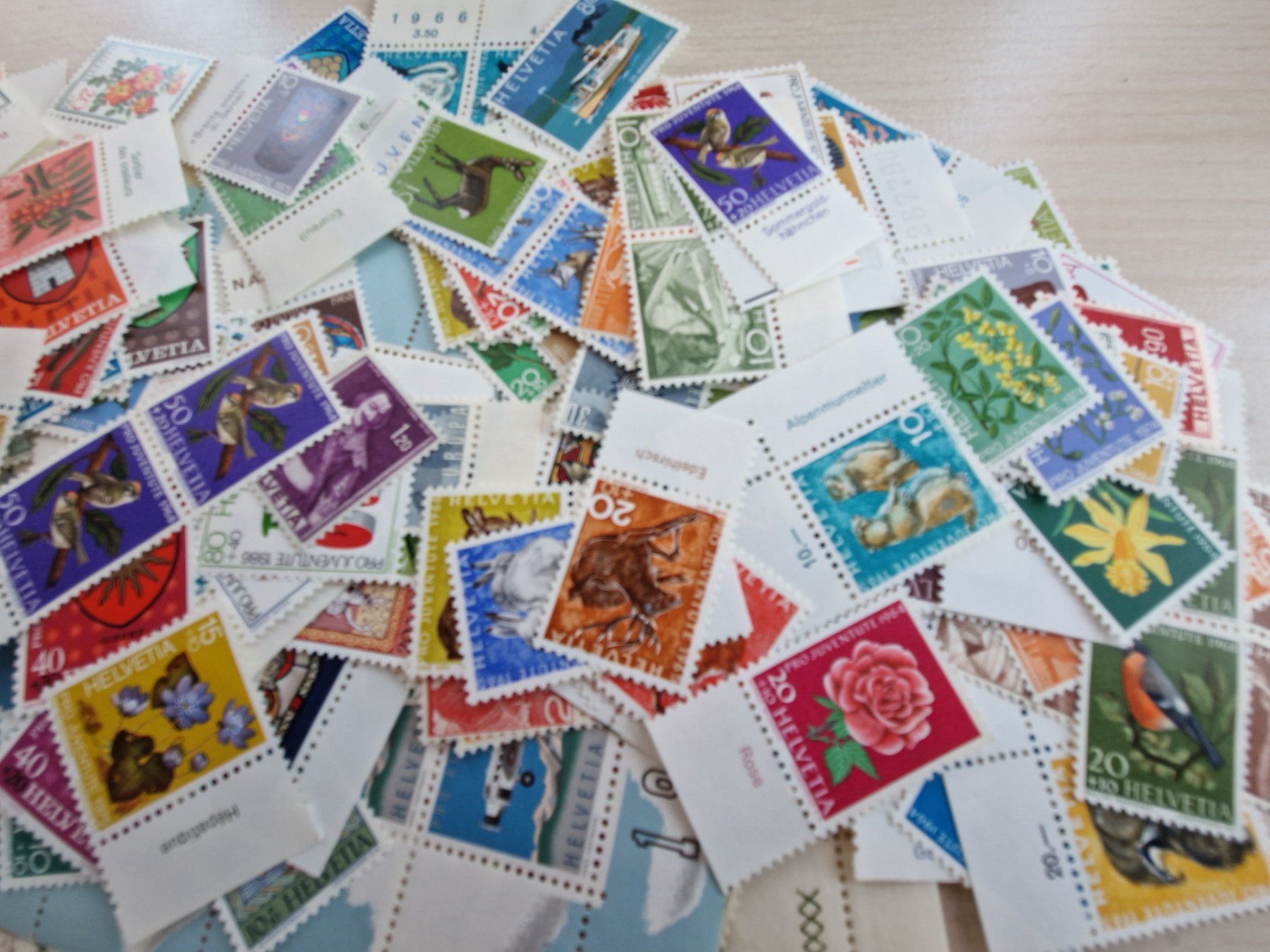 Alle Briefmarken: Frankaturware  105.- – Gebraucht aus Burgdorf von Glossy01 2