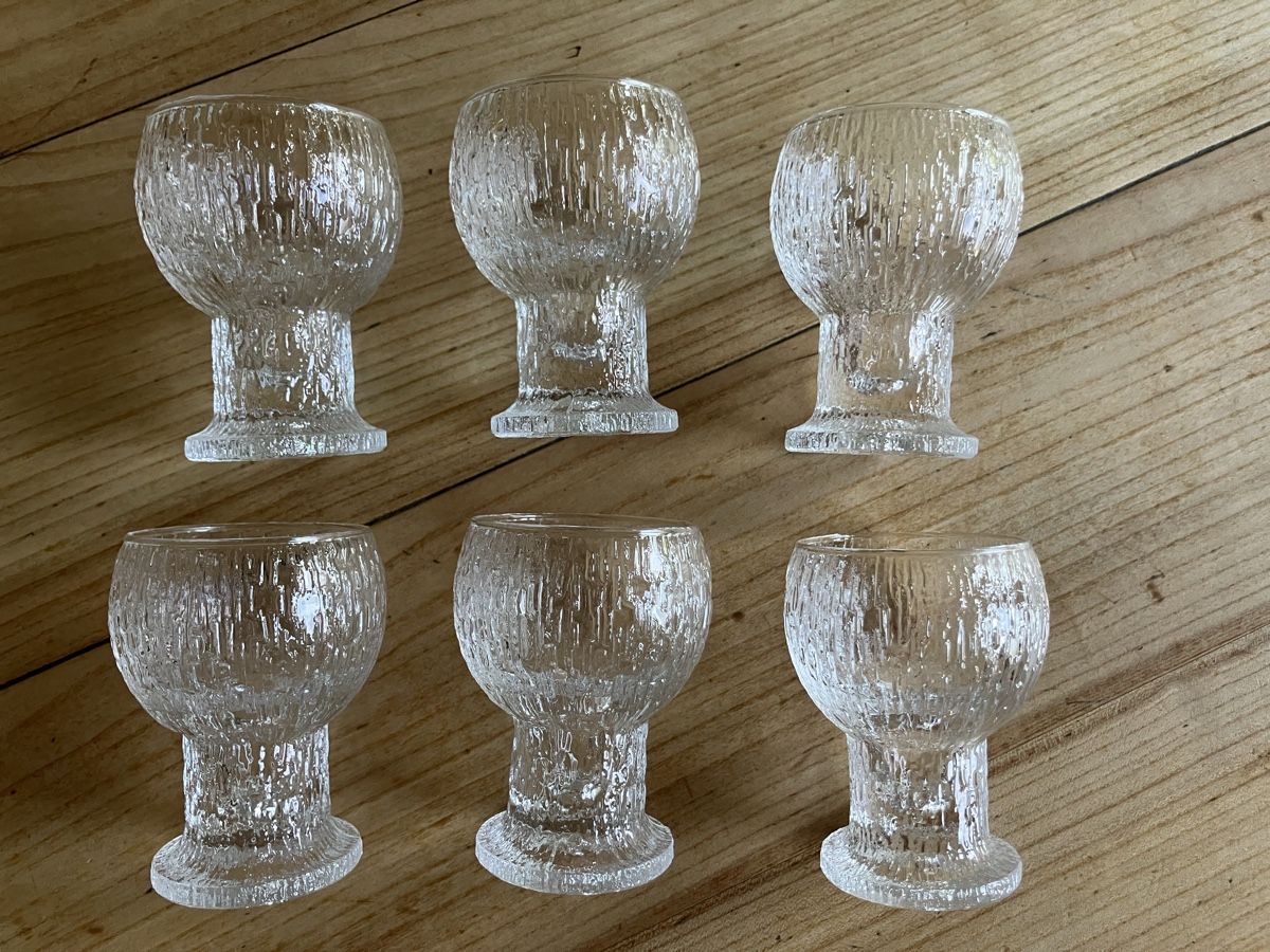 Iittala Bicchieri: 6 Weingläser IITTALA Timo Sarpaneva – Usato da Zürich venduto da annalaila 1