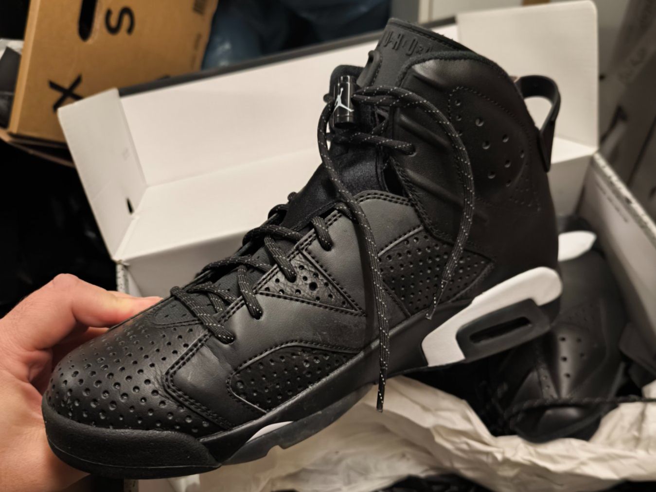 Jordan Scarpe da uomo: Jordan 6 Retro Black Cat Size 45 – Usato da Zürich venduto da l.to 7
