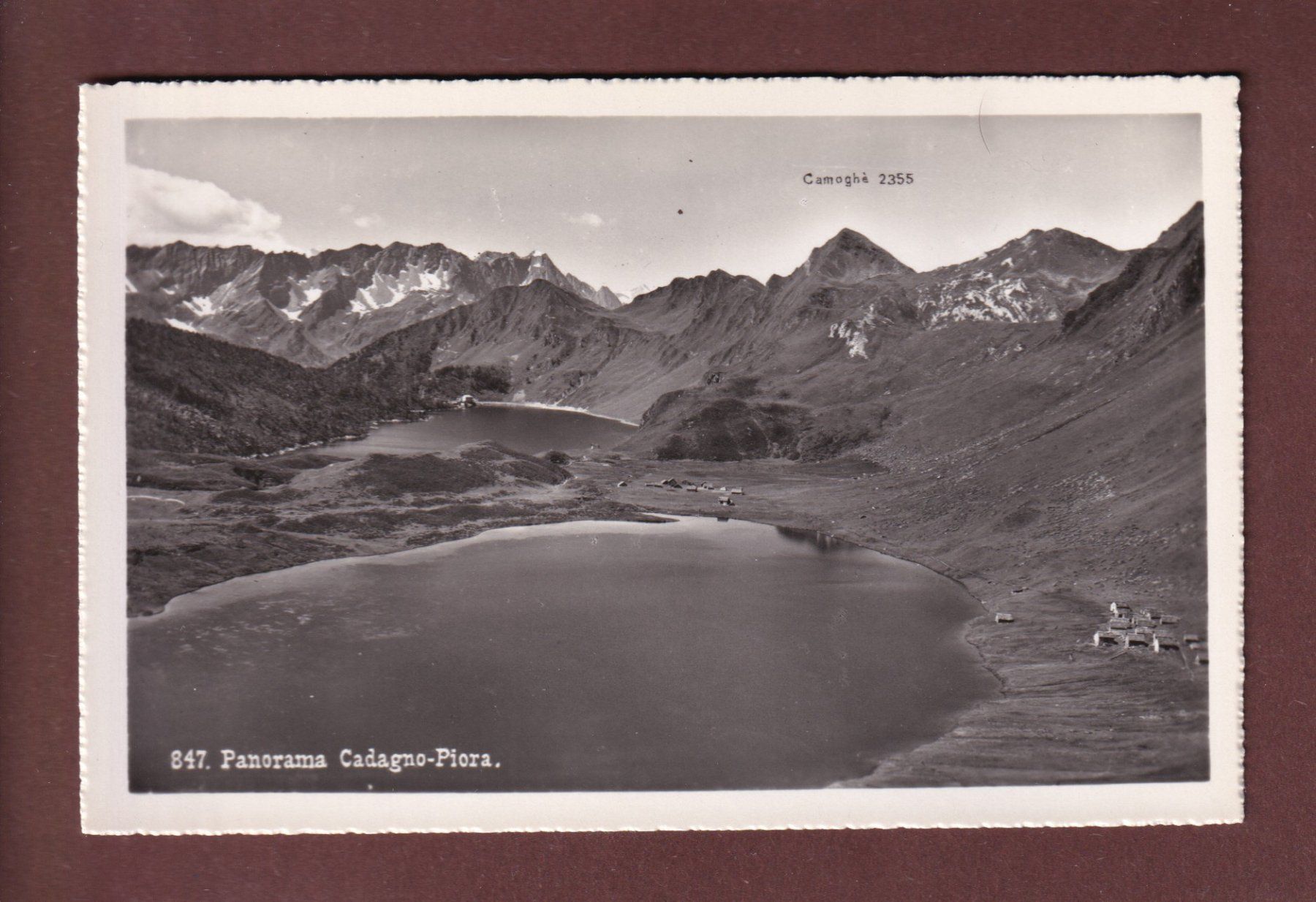 Cartoline postali: Panorama CADAGNO-PIORA – Usato da Pully venduto da nicecards-shop