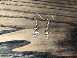 Flamingo Ohrringe Ohrhänger Modeschmuck