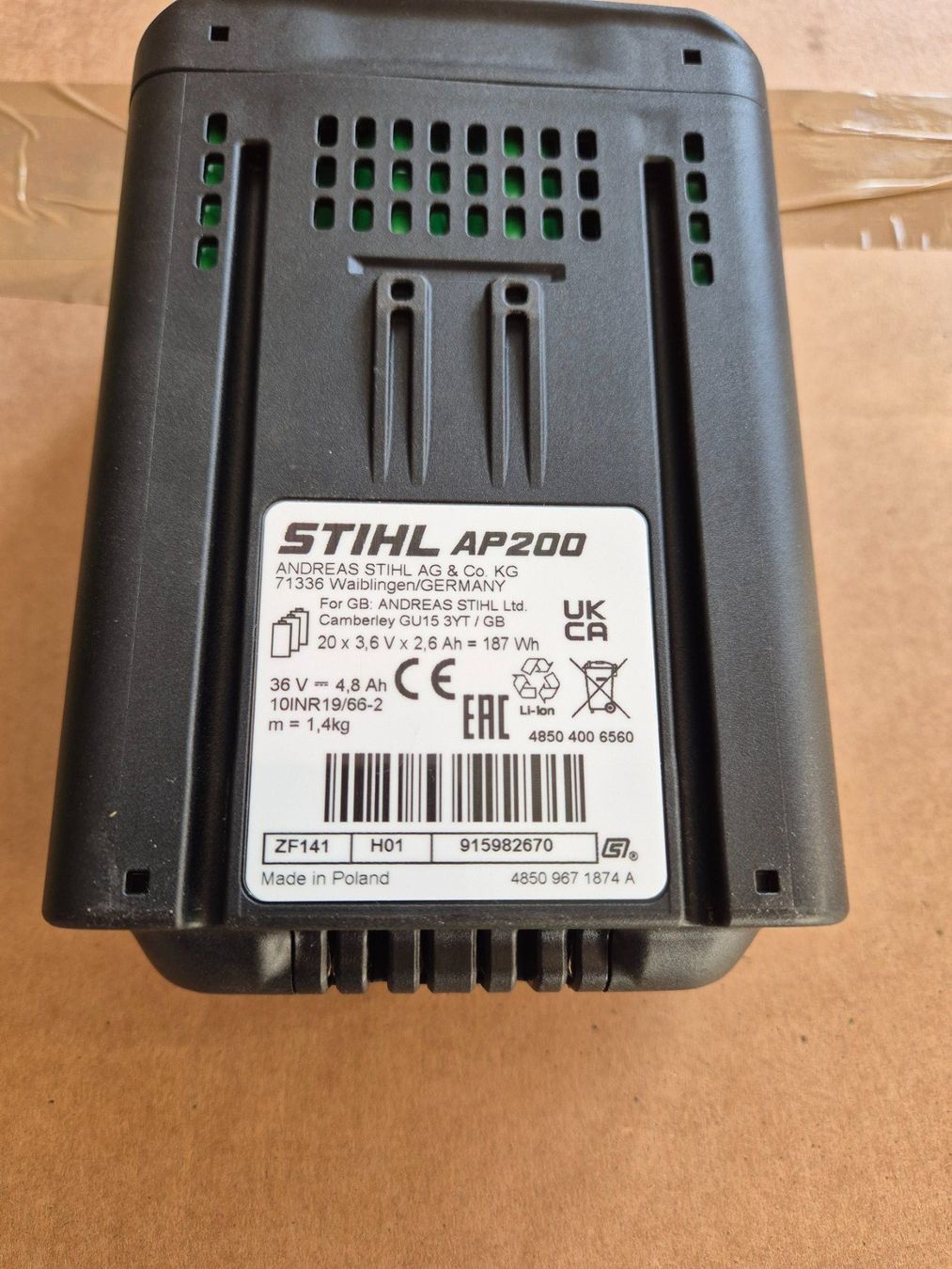 Stihl Caricatori & Batterie: Stihl Akku – Nuovo (secondo la descrizione) da Oberägeri venduto da Timoline00 2