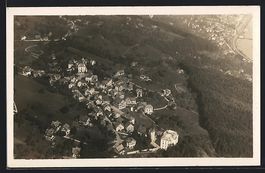 Walzenhausen, Gesamtansicht vom Flugzeug