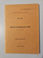 Reglement 8,3cm Raketenrohr 58 Schweizer Armee Militär Waffe
