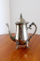 Versilberte Vintage Kaffeekanne /Mokkakanne im Rokoko-/Baroc