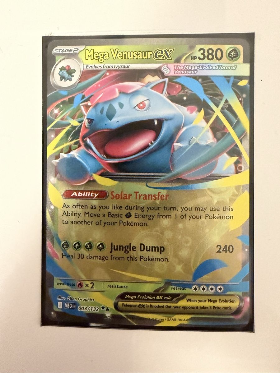 Pokémon Carte collezionabili: Mega Venusaur EX 003/132 EN – Nuovo (secondo la descrizione) da St. Margrethen SG venduto da mar_r9qg