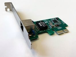 Lindy Gigabit Ethernet Karte 10/100/1000Base-T, PCIe (51192)