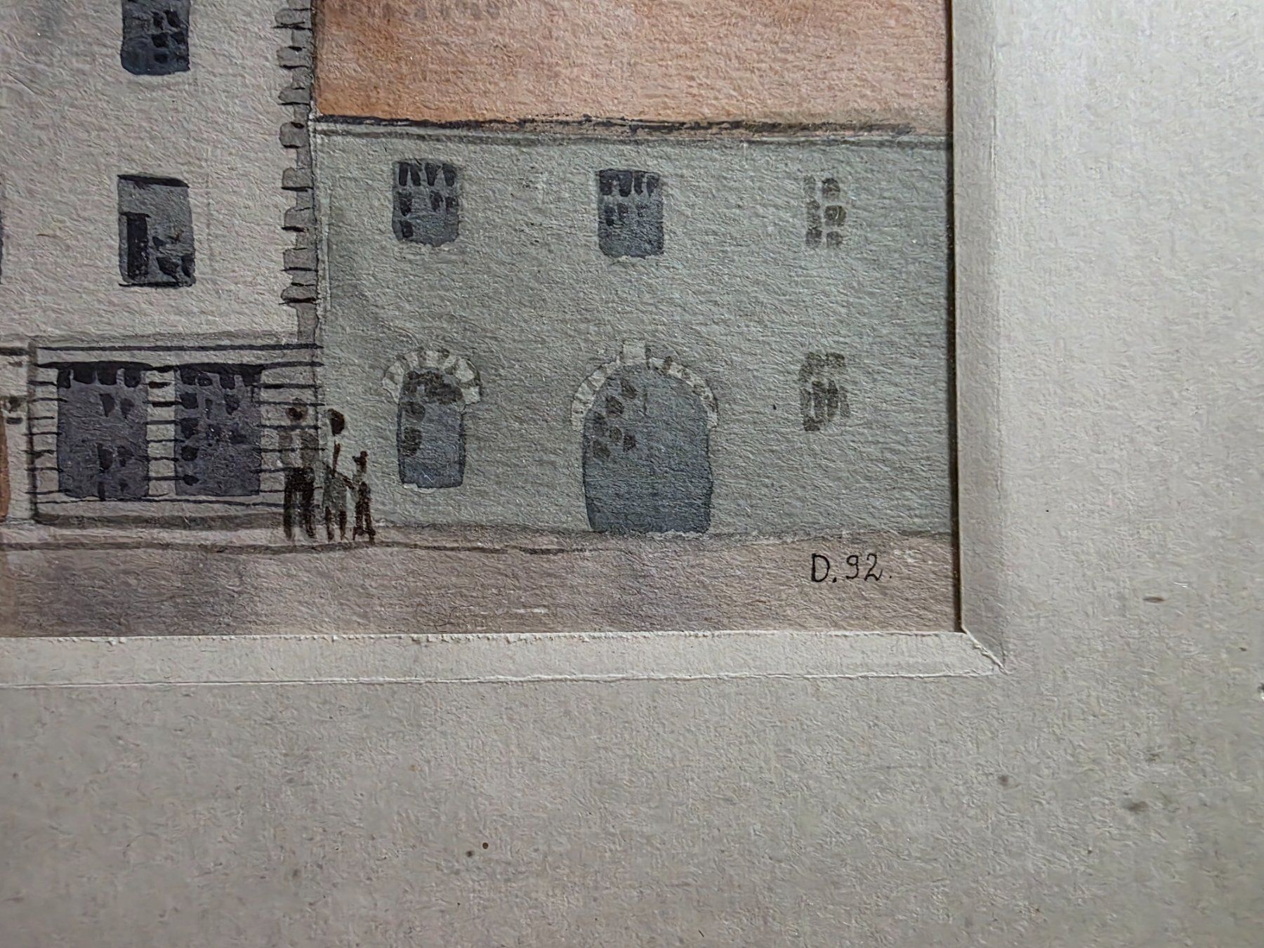 Gemälde: Bild Gemälde Aquarell Davids 1992 – Gebraucht aus Walterswil BE von Lonitti 2