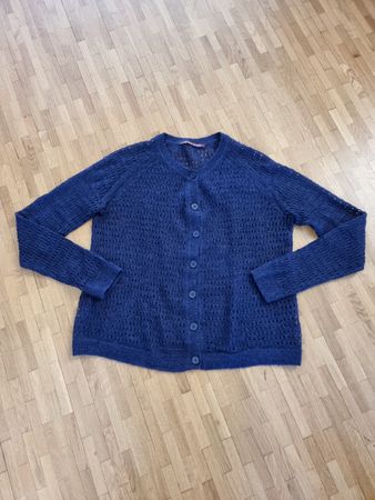 Gilet femme marine ajouré COMPTOIR DES COTONNIERS Taille L