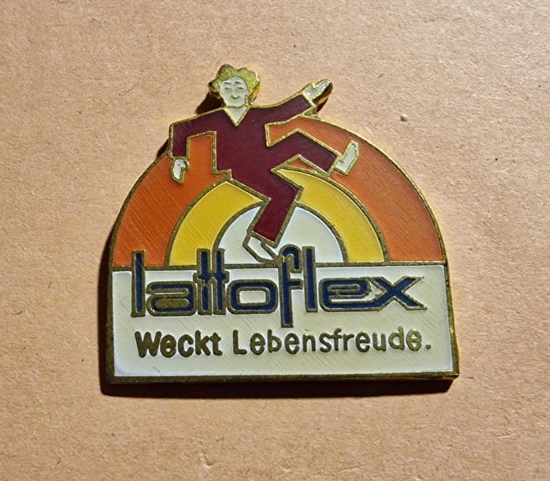 Plaketten & Abzeichen: Pin Lattoflex – Gebraucht aus Härkingen von specialshapes