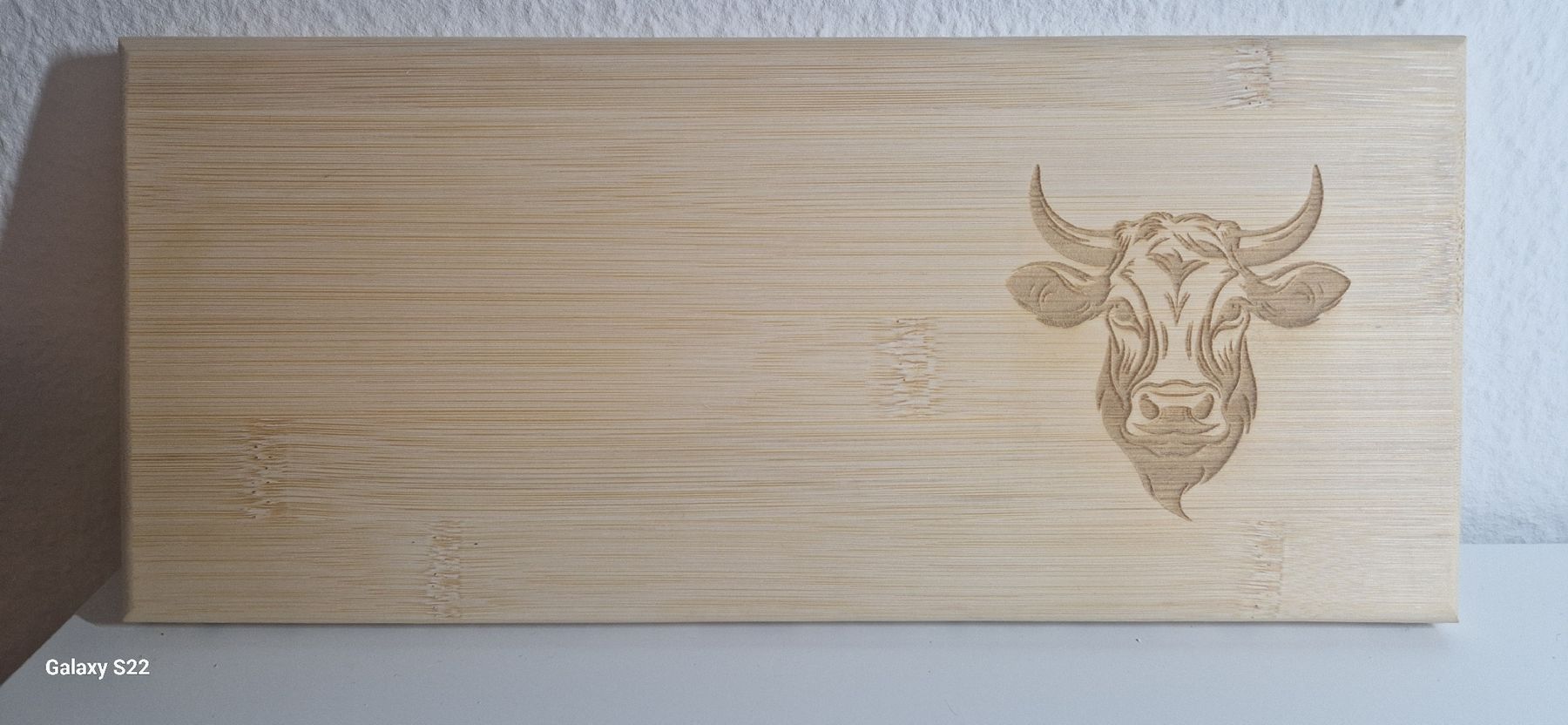 Articoli in legno: Schönes Holzbrett Bambus – Nuovo e nell'imballaggio originale da Brütten venduto da Matossa1