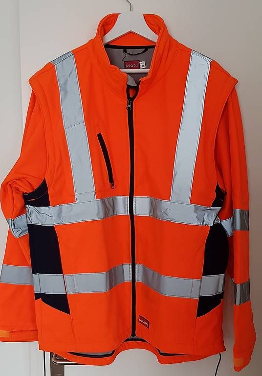 Giacche: Warnschutz-Softschell Jacke Orange – Usato da Amriswil venduto da walse66
