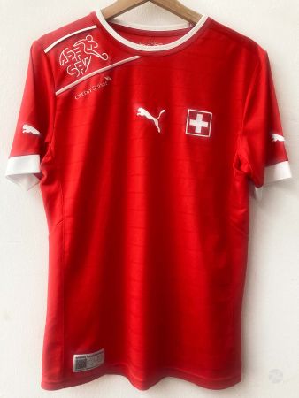 Schweiz Fussball Trikot Puma Grösse M ASF SFV Nati