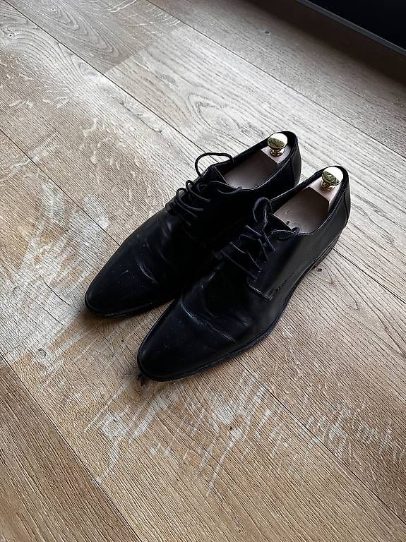 Scarpe da uomo: Chaussures navyboot 43, noires – Usato da St-Sulpice VD venduto da Bleuorange 1