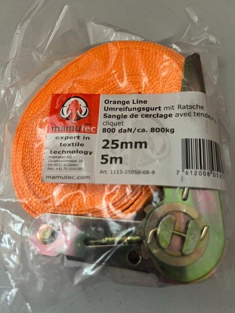 Macchine rilegatrici: Mamutec Spanngurt 4 Stück Ein Preis (Neu) – Nuovo e nell'imballaggio originale da Neuenhof venduto da Sandy2006 2