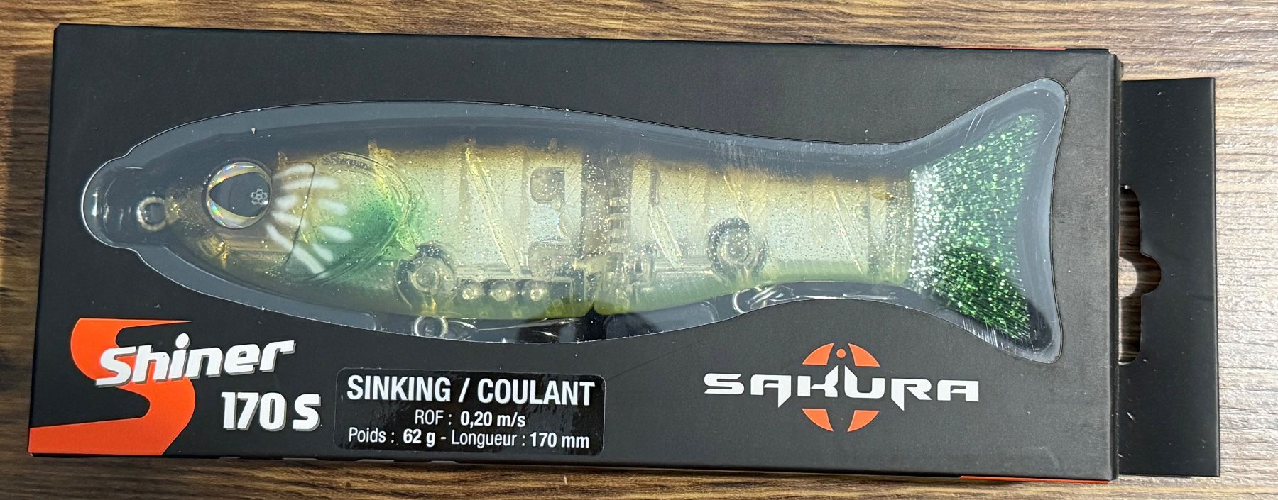 Esche: Sakura S-Shiner 170 - Swimbait – Nuovo e nell'imballaggio originale da Widnau venduto da Fishingtackle_Oggy