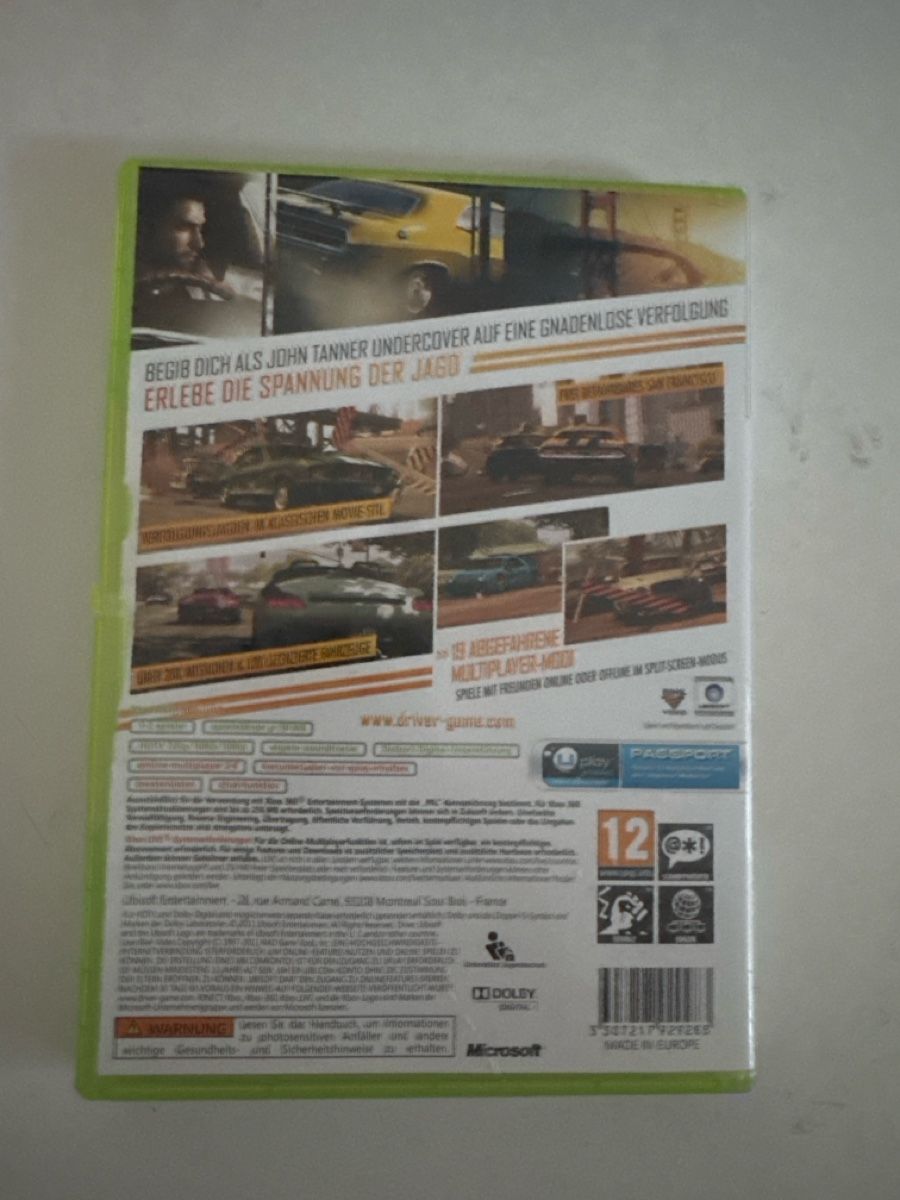 Microsoft Giochi: Spiel Driver San Francisco Xbox 360 – Usato da Winterthur venduto da Mariom7 2