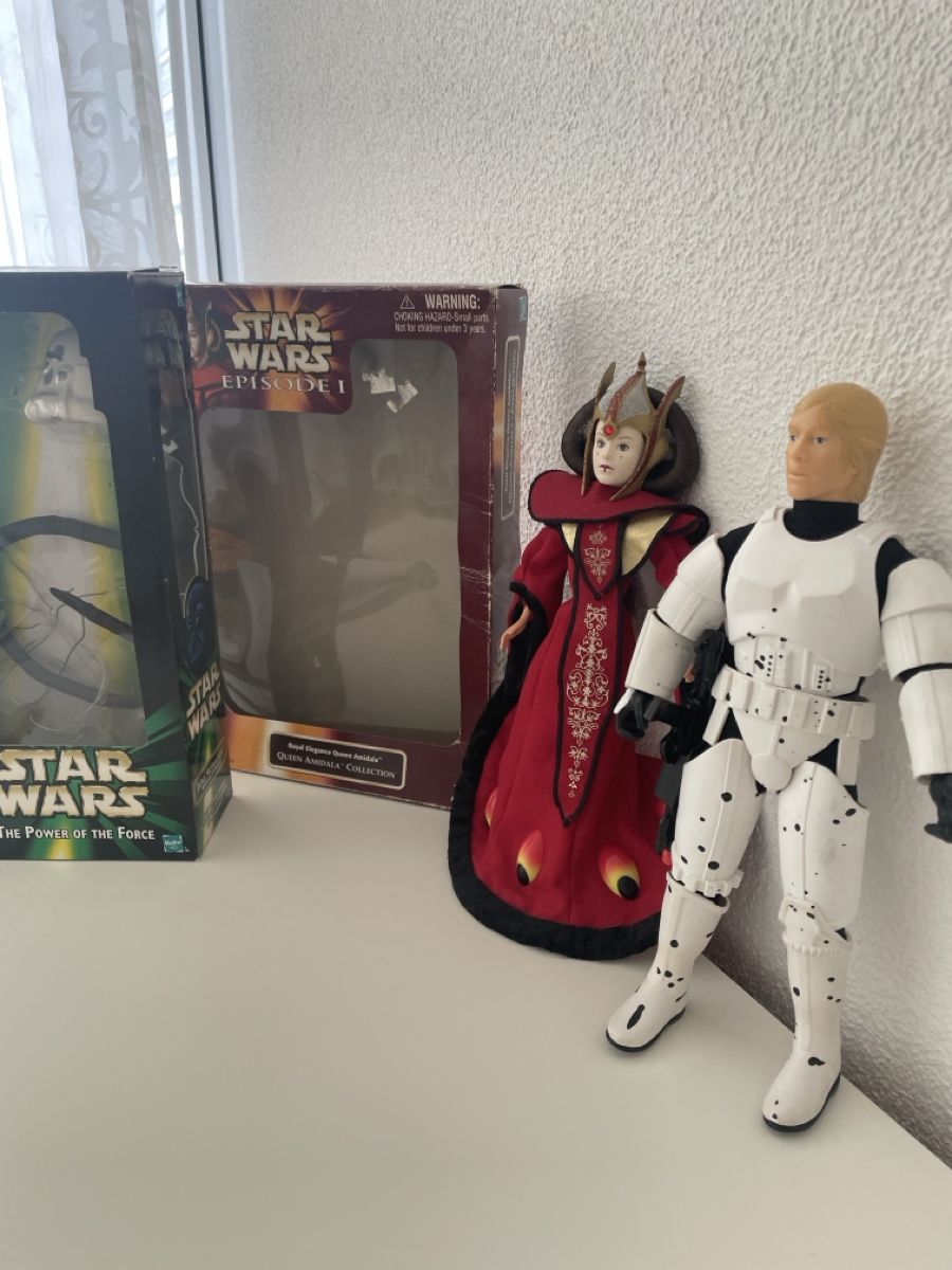 Statuette: Star Wars Figuren Amidala und Luke – Usato da Buchs venduto da Moni_ka. 1