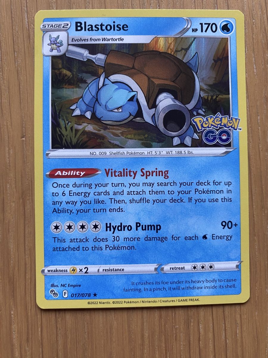 Pokémon Carte collezionabili: 9 Pokemon GO Karten Set Venusaur Charizard Blastoise EN – Nuovo (secondo la descrizione) da Haldenstein venduto da lisipe 4