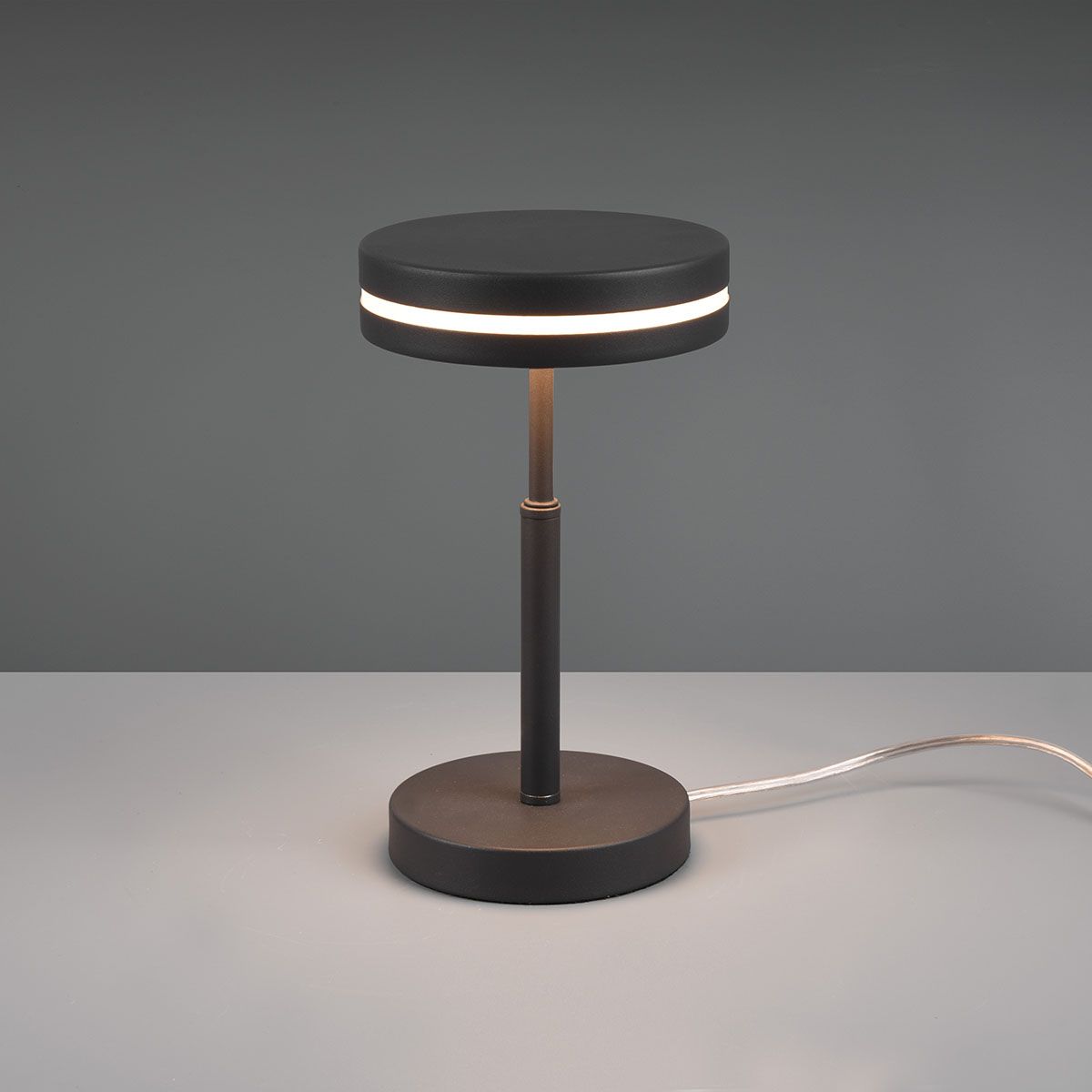 Lampade: LED Tischleuchte, Schwarz, 25 cm Höhe – Nuovo (secondo la descrizione) da Kreuzlingen venduto da Smart-Light