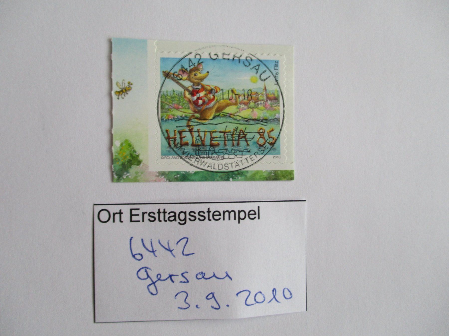 Tous les timbres: Voll Ort Ersttagsstempel 6442 Gersau – D'occasion à Langnau b. Reiden par Aktuell88