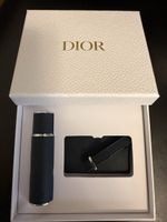 coffret parfum sauvage dior + étiquette voyage 
