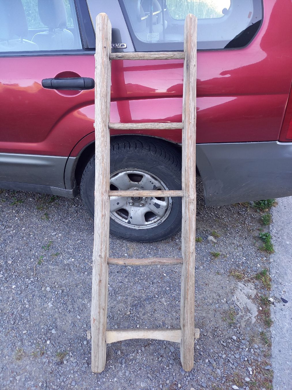 Scale: Antike starke Holzleiter gebraucht – Usato da Galgenen venduto da Allerlei8854 4