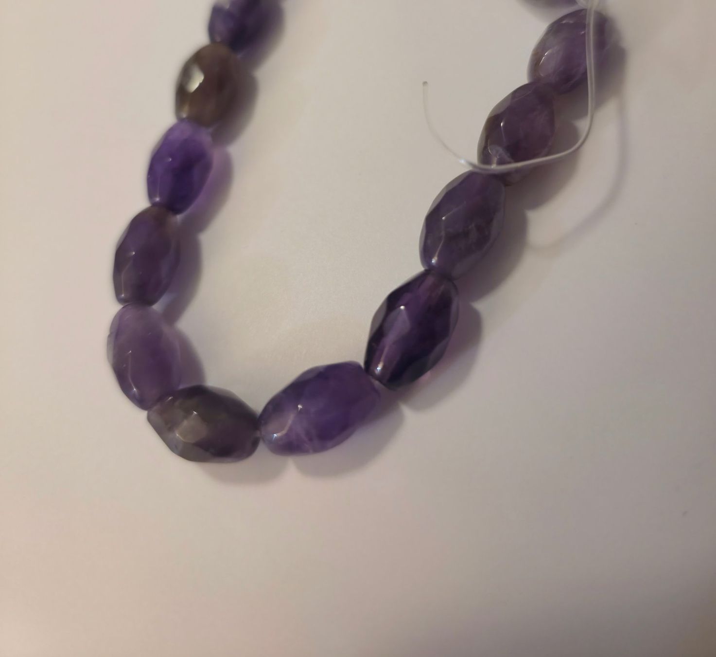 Minerali & Pietre curative: Amethyst Strang 8x12mm. – Nuovo e nell'imballaggio originale da Menziken venduto da Mirager 3