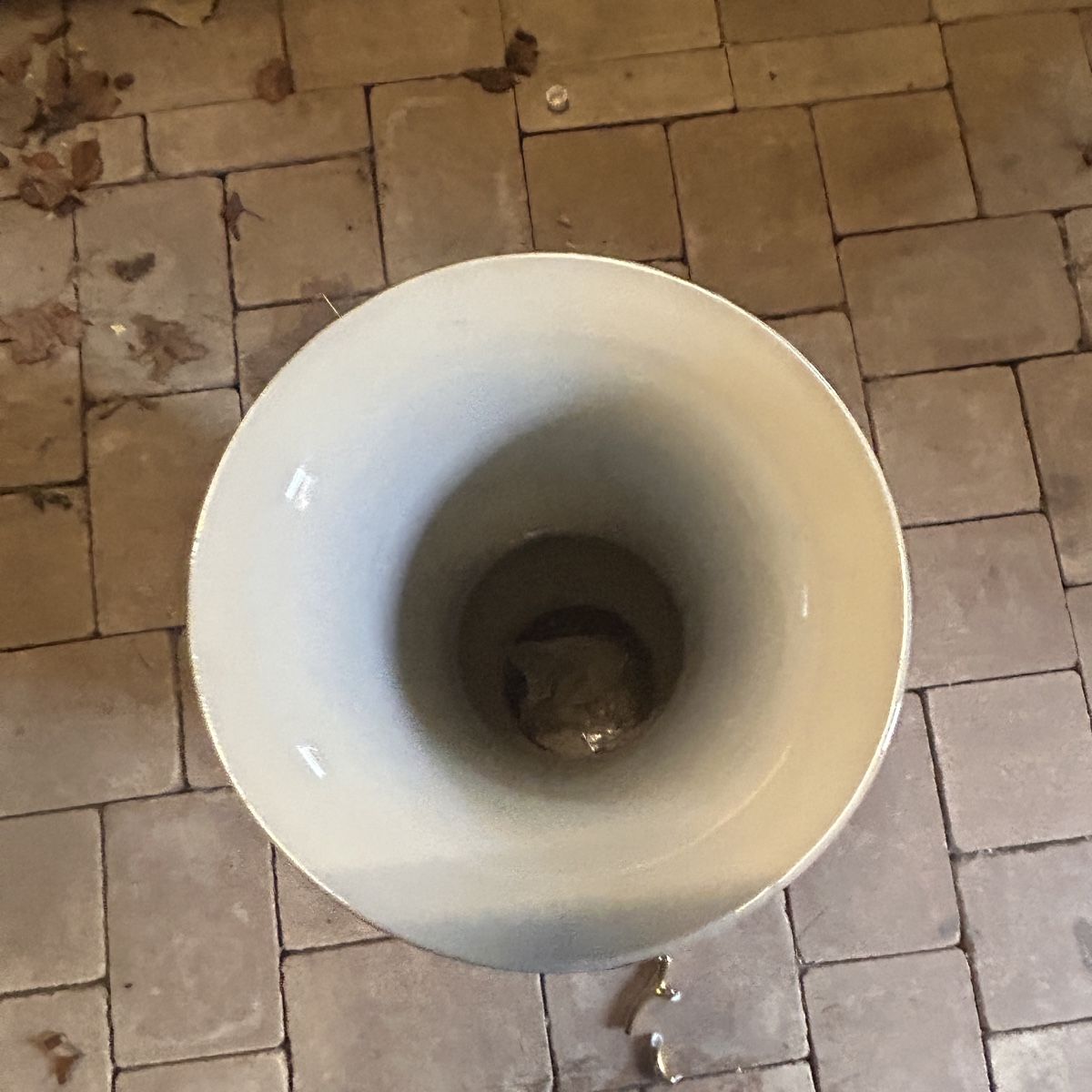 Vasi & Recipienti: Blaue Keramik Vase gross! Goldrand – Usato da Laufen venduto da belleskulptur 6