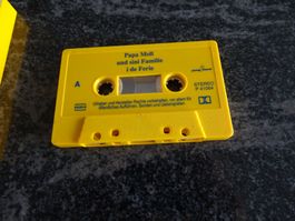 Kassette Papa Moll und sini Familie i de Ferie  Dialekt OK