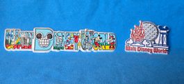 Lot de 2 aimants Walt Disney World.